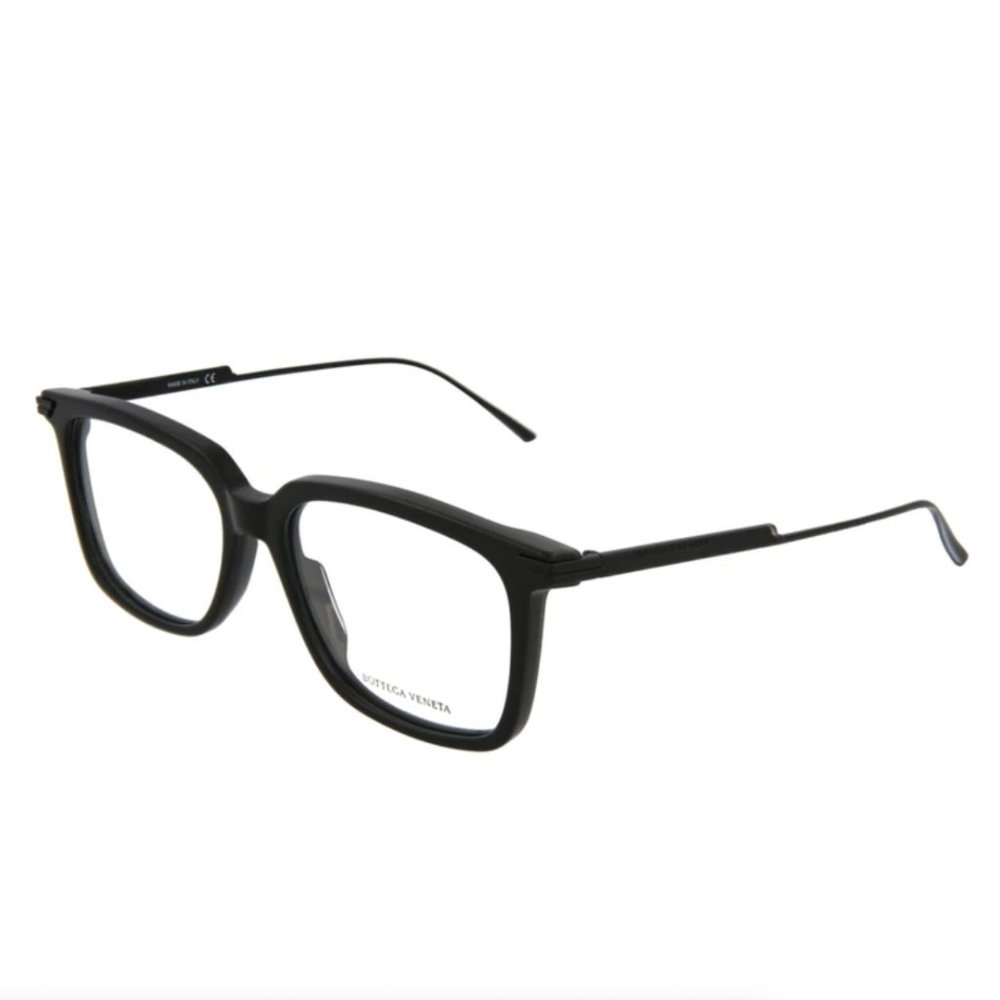 Bottega Veneta Unisex Black Square Eyeglasses!